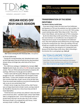 KEEJAN Kicks Off 2019 Sales Season Cont