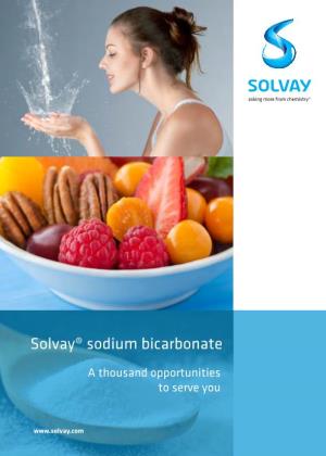 Solvay® Sodium Bicarbonate
