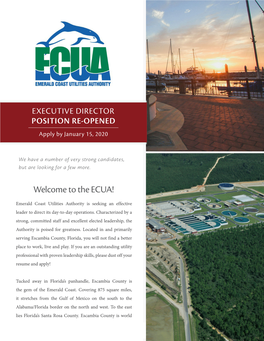 Welcome to the ECUA!