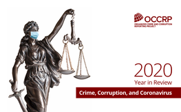Year in Review Crime, Corruption, and Coronavirus Table of Contents