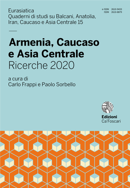 — Armenia, Caucaso E Asia Centrale Ricerche 2020
