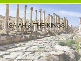 Isaiah & the Kings
