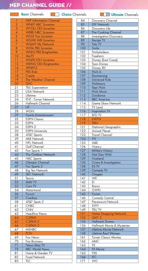 Download a Printable Channel Guide