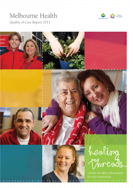 Melbourne Health Quality of Care Report 2011