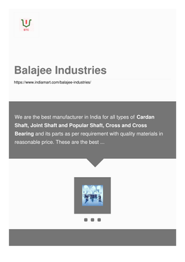 Balajee Industries