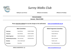 Walks Programme Committee