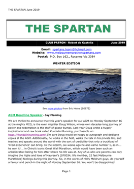 THE SPARTAN June 2019