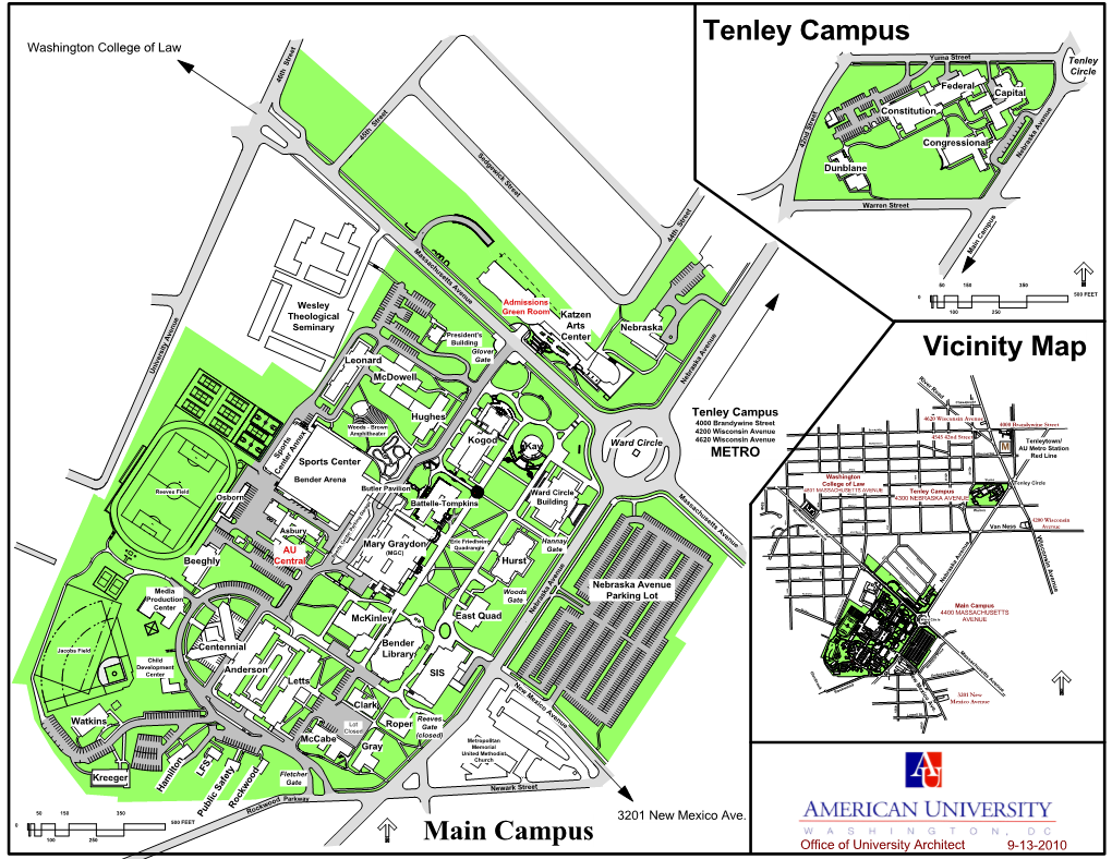 Campus Maps 9-13-10