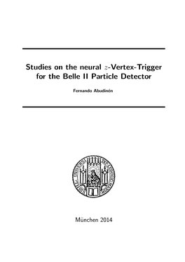Studies on the Neural Z-Vertex-Trigger for the Belle II Particle Detector
