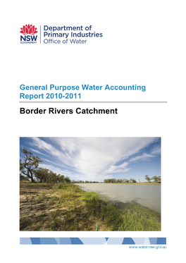Border Rivers Catchment