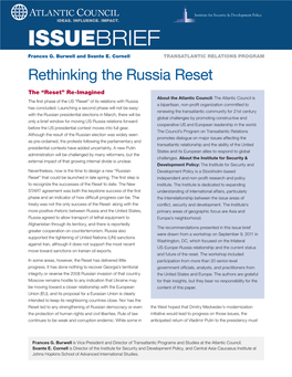 Rethinking the Russia Reset