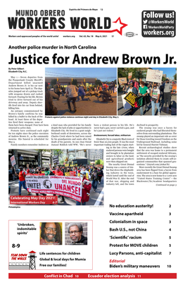 Justice for Andrew Brown Jr