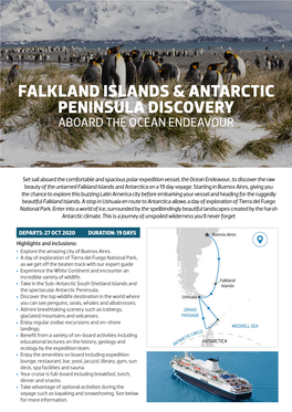Falkland Islands & Antarctic Peninsula Discovery