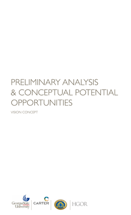 Preliminary Analysis & Conceptual Potential