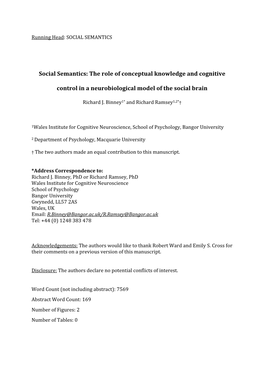The Role of Conceptual Knowledge and Cognitive Control in A