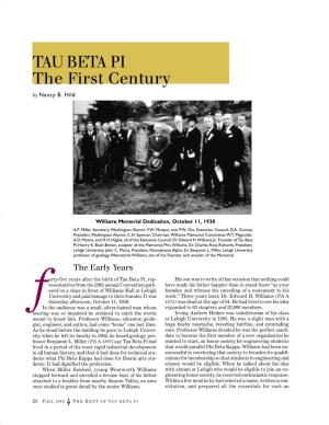 TAU BETA PI the First Century by Nancy B