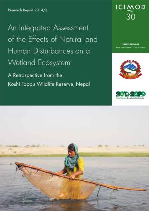 An Integrated Assessment of the Effects of Natural and Human Disturbances on a Wetland Ecosystem