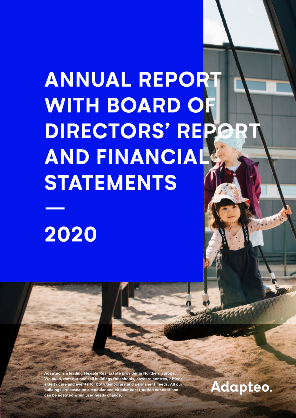 Annual Report with Board of Directors' Report and Financial Statements — 2020