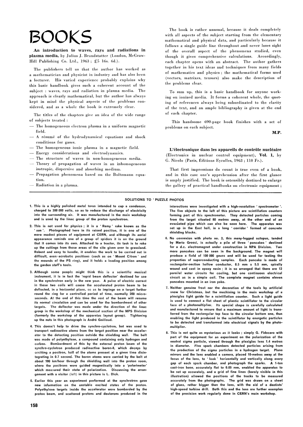 An Introduction to Waves, Rays and Radiations in Plasma Media, By