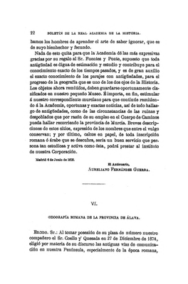 Pdf Geografía Romana De La Provincia De Álava / Aureliano Fernández Guerra Y Orbe Leer Obra