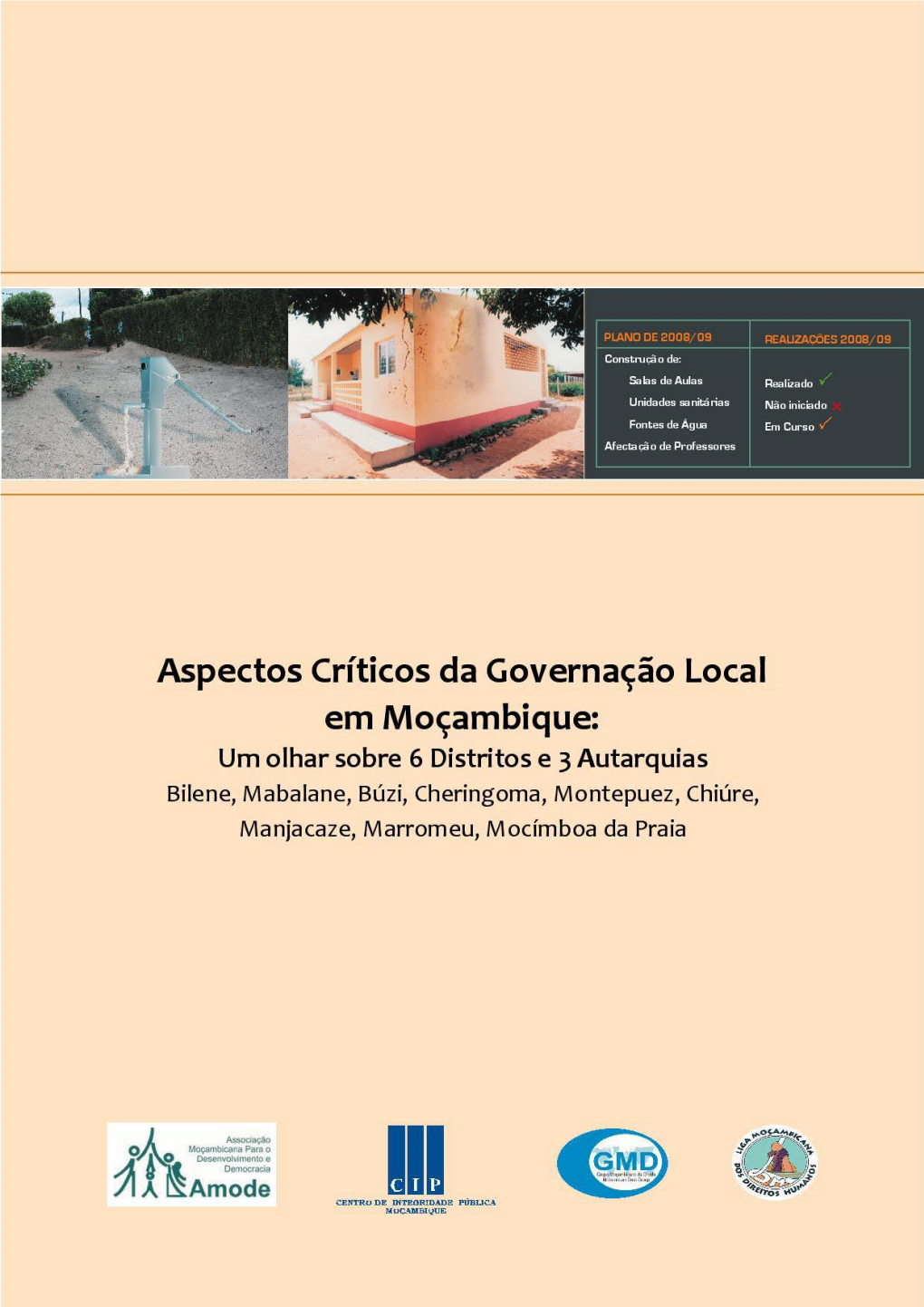 Aspectos Críticos Da Governação Local Em Moçambique