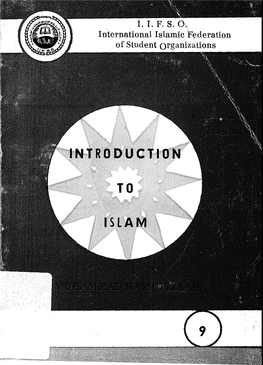 INTRODUCTION to ISLAM By