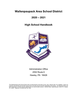 2020-2021 Parent Student Handbook