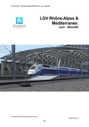 LGV Rhône-Alpes & Méditerranée