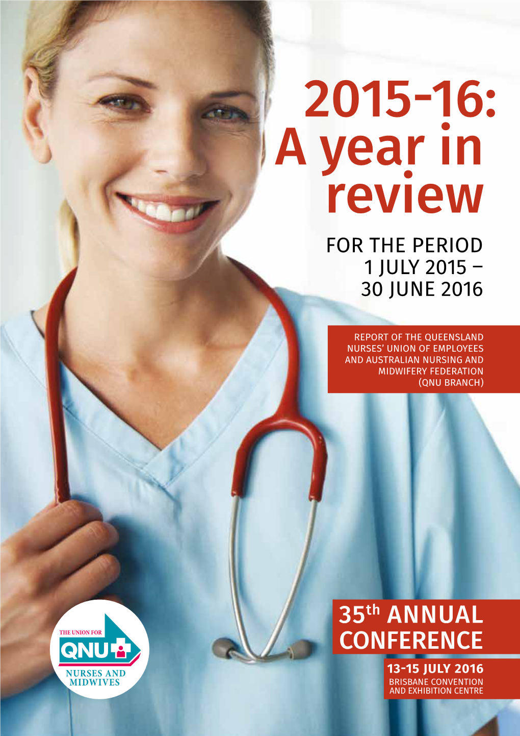 A Year in Review for the PERIOD 1 July 2015 – 30 JUNE 2016