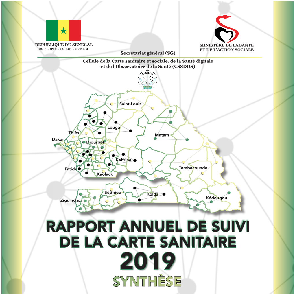 Rapport Annuel De Suivi De La Carte Sanitaire 2019 – Synthèse