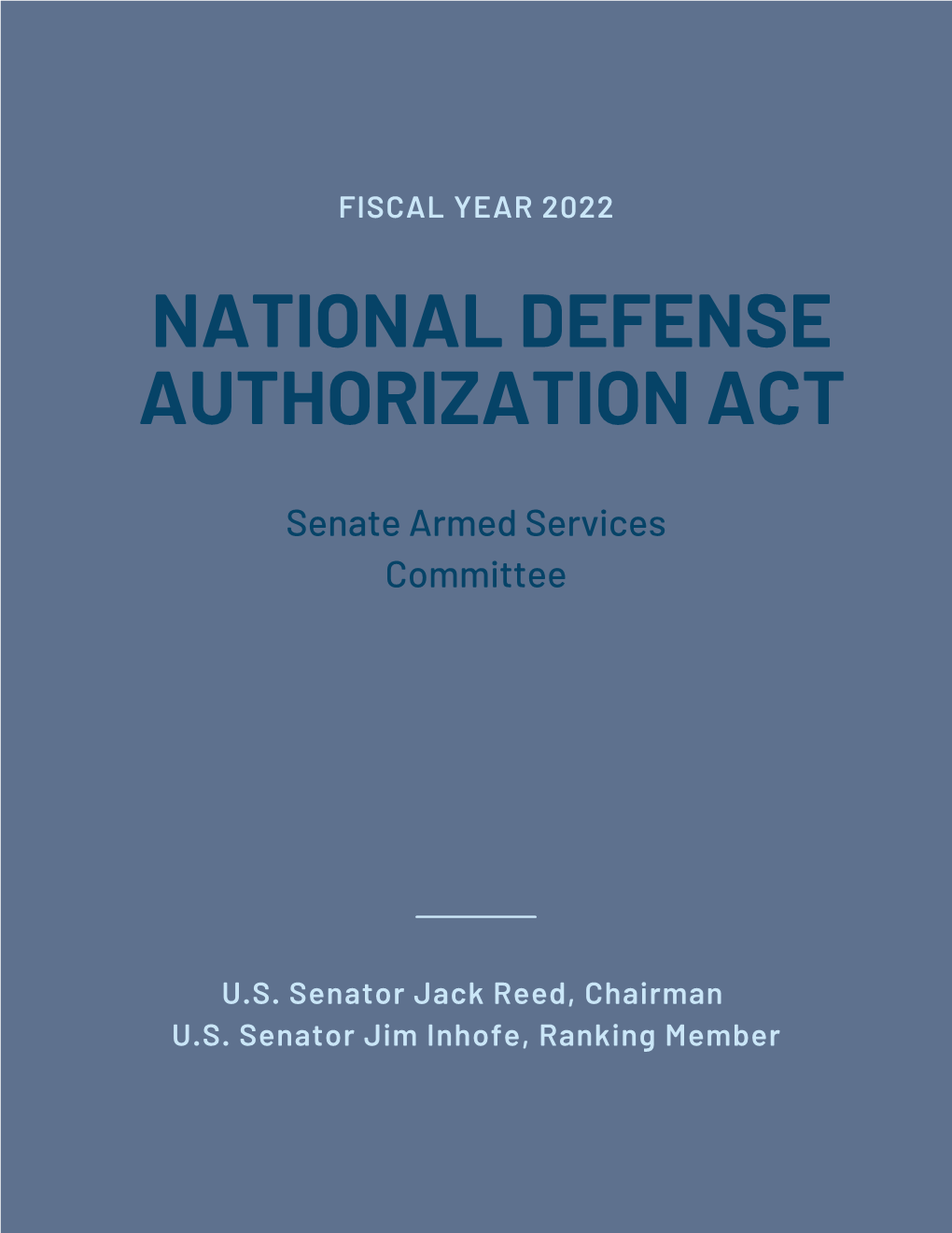 National Defense Authorization Act