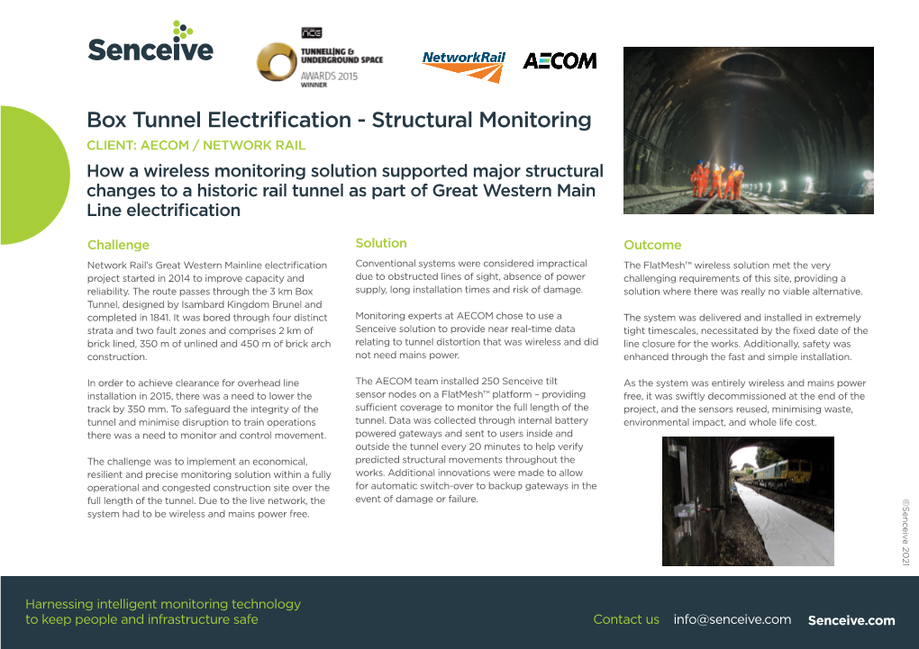 Box Tunnel Electrification