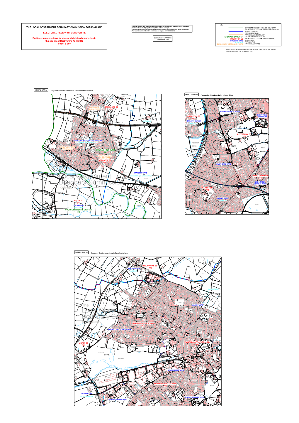 THE LOCAL GOVERNMENT BOUNDARY COMMISSION for ENGLAND the Controller of Her Majesty's Stationery Office © Crown Copyright