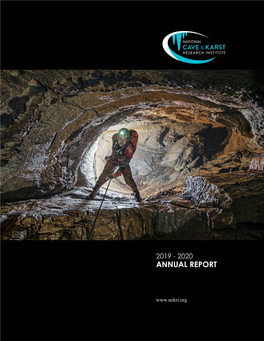 2019-2020 Annual Report 1 Nckri’S New Look