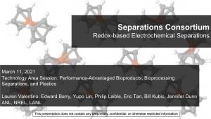 Redox-Based Electrochemical Separations