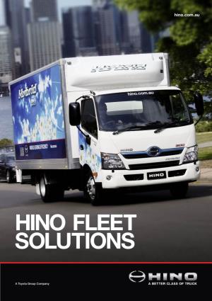Hino Fleet Solutions