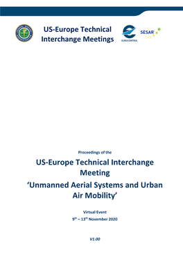 Unmanned Aerial Systems and Urban Air Mobility’