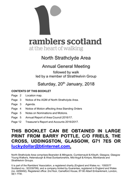 Strathclyde, Dumfries & Galloway Area