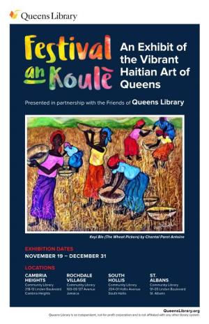 An Exhibit of the Vibrant Haitian Art of Queens