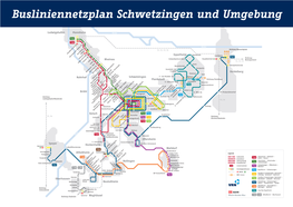 Busliniennetzplan Schwetzingen Und Umgebung