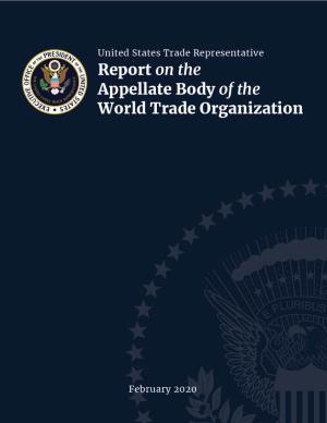 Report on the Appellate Body of the World Trade Organization
