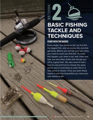 Basic Fishing Tackle and Techniques