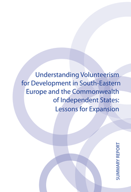 Understanding Volunteerism for Development in South