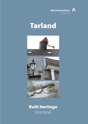 Tarland Built Heritage Appraisal May 2014