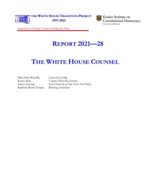 The White House Counsel's Office