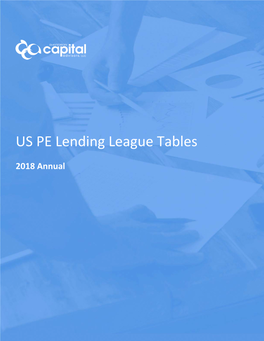 US PE Lending League Tables