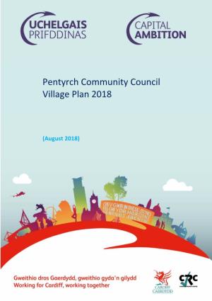 Pentyrch Community Council Village Plan 2018