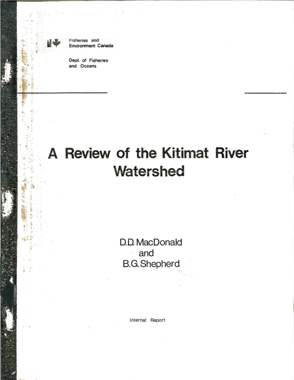 A Review of the Kitimat River