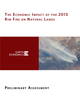 The Economic Impact of the 2013 Rim Fire on Natural Lands