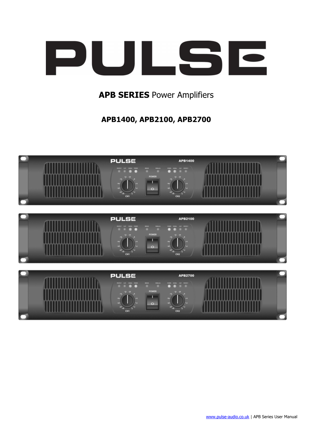 APB SERIES Power Amplifiers